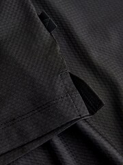 Black Active Golf Textured Training Polo Shirt - Image 2 of 3