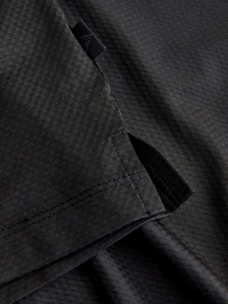 Black Active Golf Textured Training Polo Shirt - Image 2 of 3