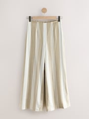 Natural/Ecru N. Premium Wide Leg Trousers - Image 7 of 9