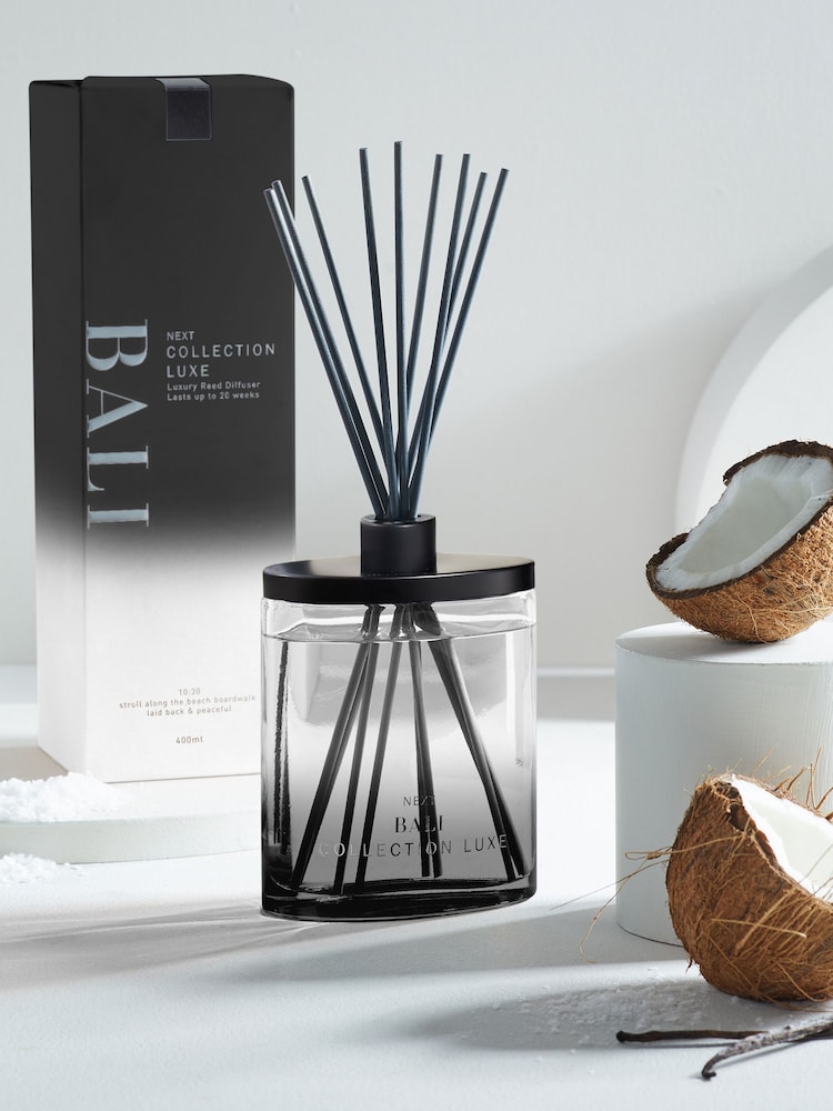 Black Tropical Coconut Collection Luxe Bali 400ml Diffuser - Image 1 of 3 Black Tropical Coconut Collection Luxe Bali 400ml Diffuser - Image 1 of 3