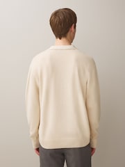 Neutral - Relaxed Fit Linen Rich Cardigan - Bild 2 von 4