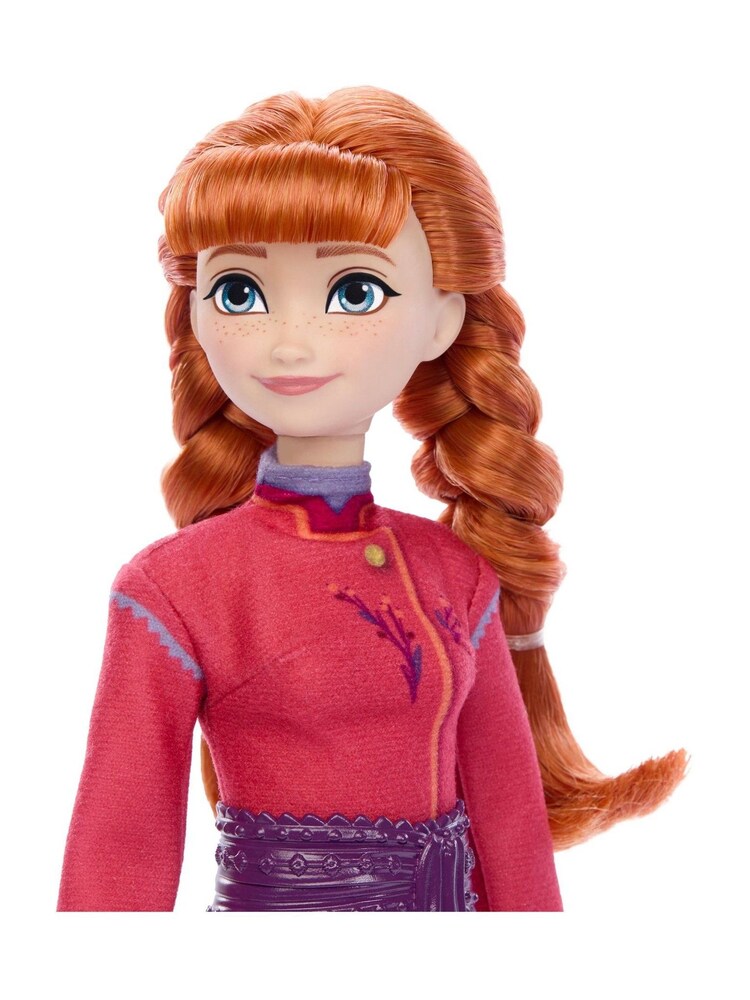 Mattel Games Disney Frozen Anna + Baby Wolf - Image 2 of 4 Mattel Games Disney Frozen Anna + Baby Wolf - Image 2 of 4