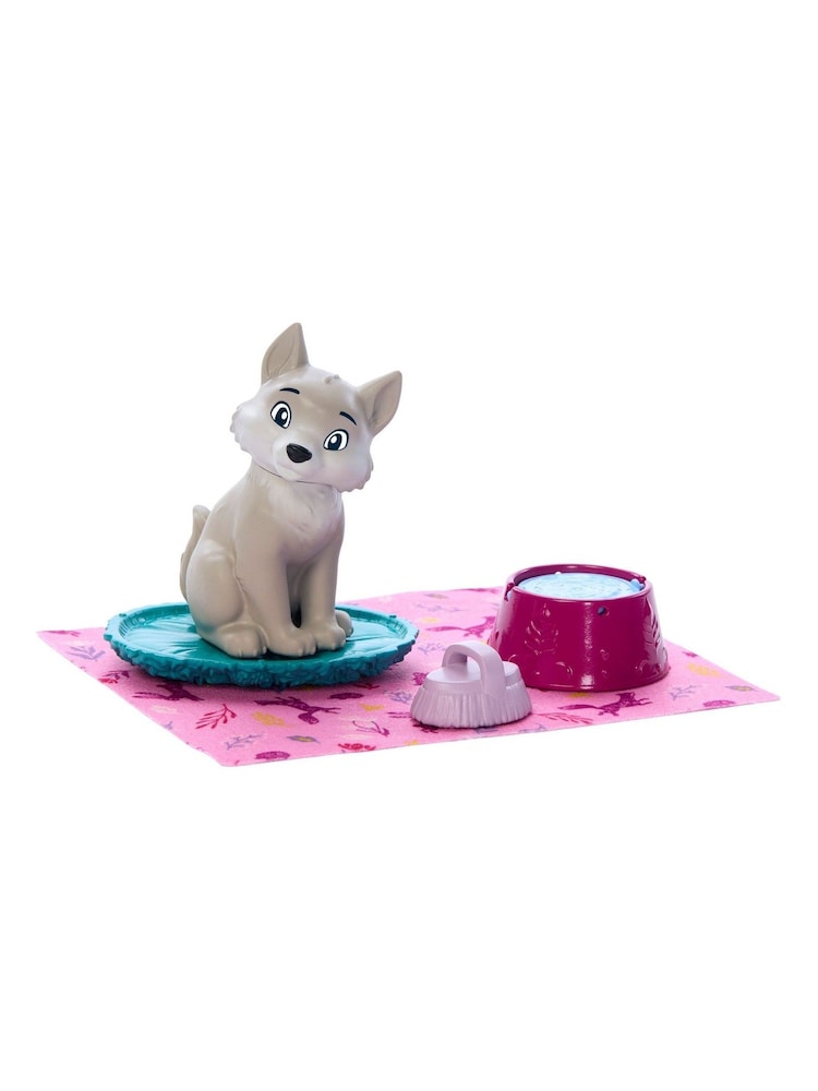 Mattel Games Disney Frozen Anna + Baby Wolf - Image 4 of 4 Mattel Games Disney Frozen Anna + Baby Wolf - Image 4 of 4