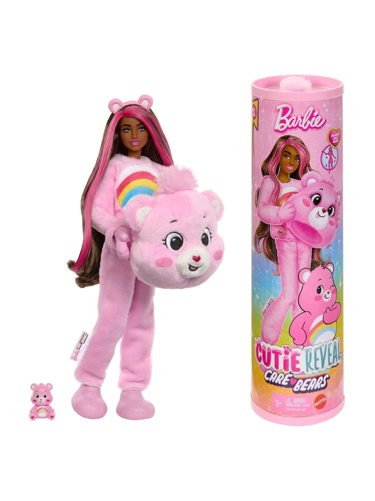Mattel Games Barbie Cutie Reveal Care Bears - Cheer Bear - Image 1 of 5 Mattel Games Barbie Cutie Reveal Care Bears - Cheer Bear - Image 1 of 5
