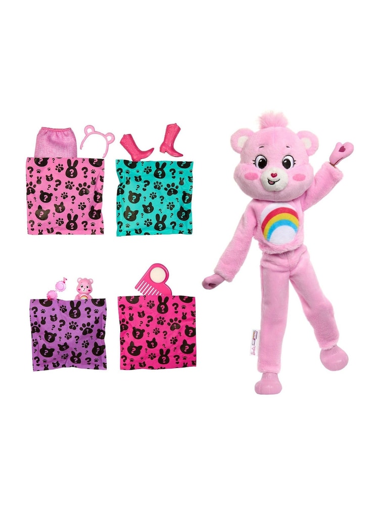 Mattel Games Barbie Cutie Reveal Care Bears - Cheer Bear - Image 2 of 5 Mattel Games Barbie Cutie Reveal Care Bears - Cheer Bear - Image 2 of 5