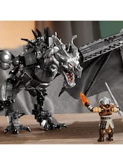 Mattel Games Mega Bloks Skyrim Alduin The World Eater - Image 5 of 6