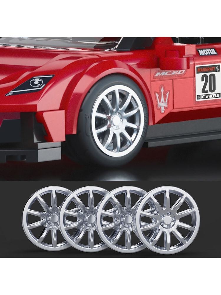 Mattel Games Hot Wheels Brick Shop Speed Maserati MC20 - Image 1 of 4 Mattel Games Hot Wheels Brick Shop Speed Maserati MC20 - Image 1 of 4