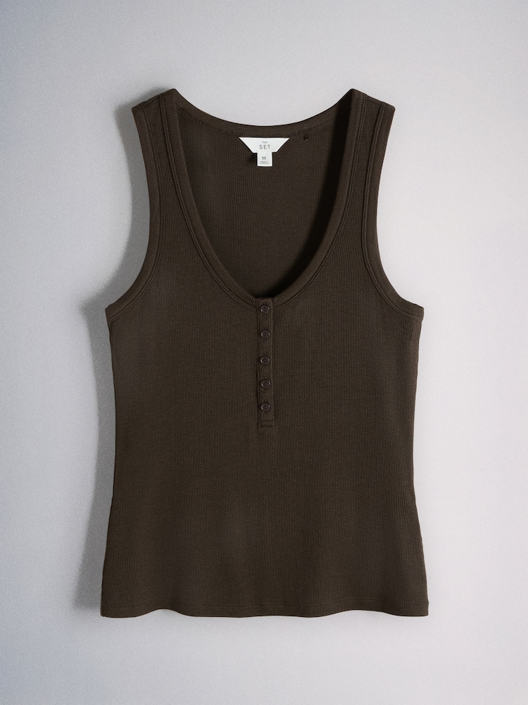 The Set 3 Pack Slinky Rib and Shorts Set Multi - Image 2 of 9