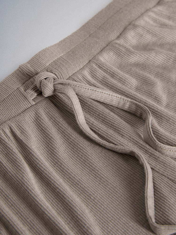 The Set 3 Pack Slinky Rib and Shorts Set Multi - Image 9 of 9