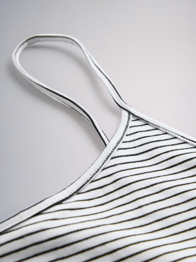 The Set 4 Pack Strappy Cami Vests - صورة 7 من 7