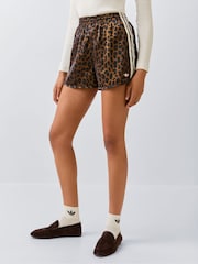 adidas Originals Animal Animal Print Satin Shorts - Image 3 of 6