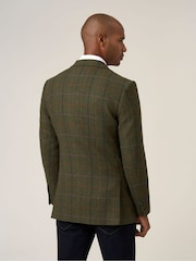 Skopes Green Horden Tailored Fit Country Check Jacket - Image 2 of 7