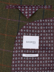 Skopes Green Horden Tailored Fit Country Check Jacket - Image 3 of 7
