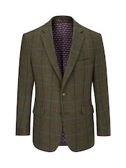 Skopes Green Horden Tailored Fit Country Check Jacket - Image 7 of 7