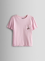 JoJo Maman Bébé Pointelle Pretty Pyjamas - Imaginea 3 din 7