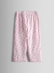 JoJo Maman Bébé Pointelle Pretty Pyjamas - Imaginea 6 din 7