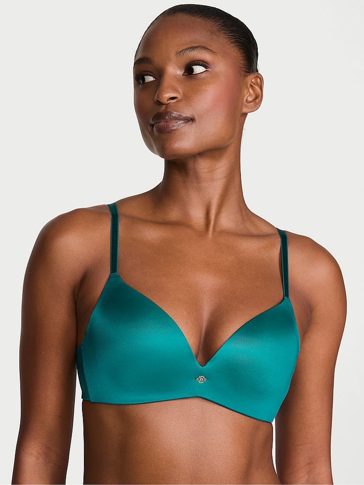 Victoria's Secret Soiree Blue Non Wired Push Up So Obsessed Bra - Image 1 of 2