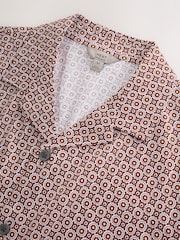 Brown Supima Cotton Jersey Short Sleeve Shirt - Image 7 of 8