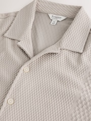 Neutral N. Premium Jersey Textured Short Sleeve Shirt - Image 6 of 7