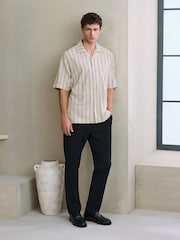 Neutral Jersey Short Sleeve Cotton Shirt - Image 2 of 7