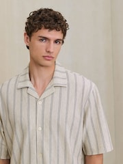 Neutral Jersey Short Sleeve Cotton Shirt - Image 4 of 7