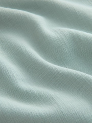 Blue Textured Short Sleeve Shirt - Image 7 of 7