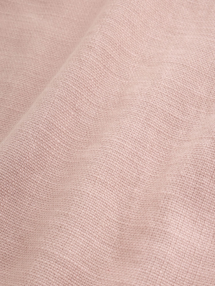 Pink - Kurzärmliges, strukturiertes Hemd - Bild 7 von 7