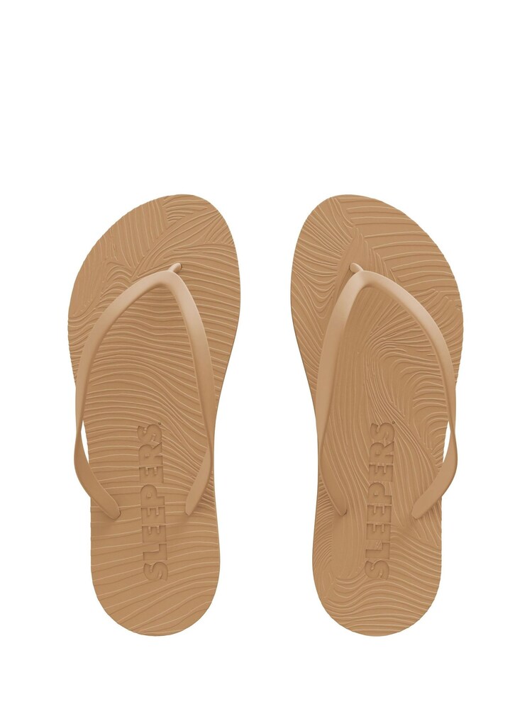 Sleepers Nude Slim Round Sandals - Image 2 of 2
