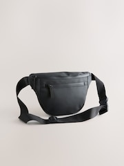 Black Rubberised Bum Bag - Image 1 of 5