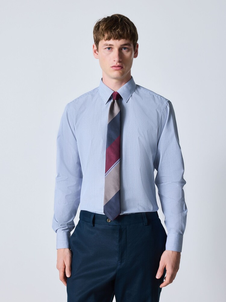 Blue Shirt & Tie Set - Image 1 of 6