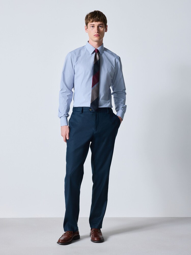 Blue Shirt & Tie Set - Image 2 of 6