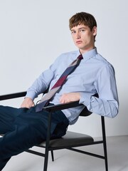 Blue Shirt & Tie Set - Image 6 of 6