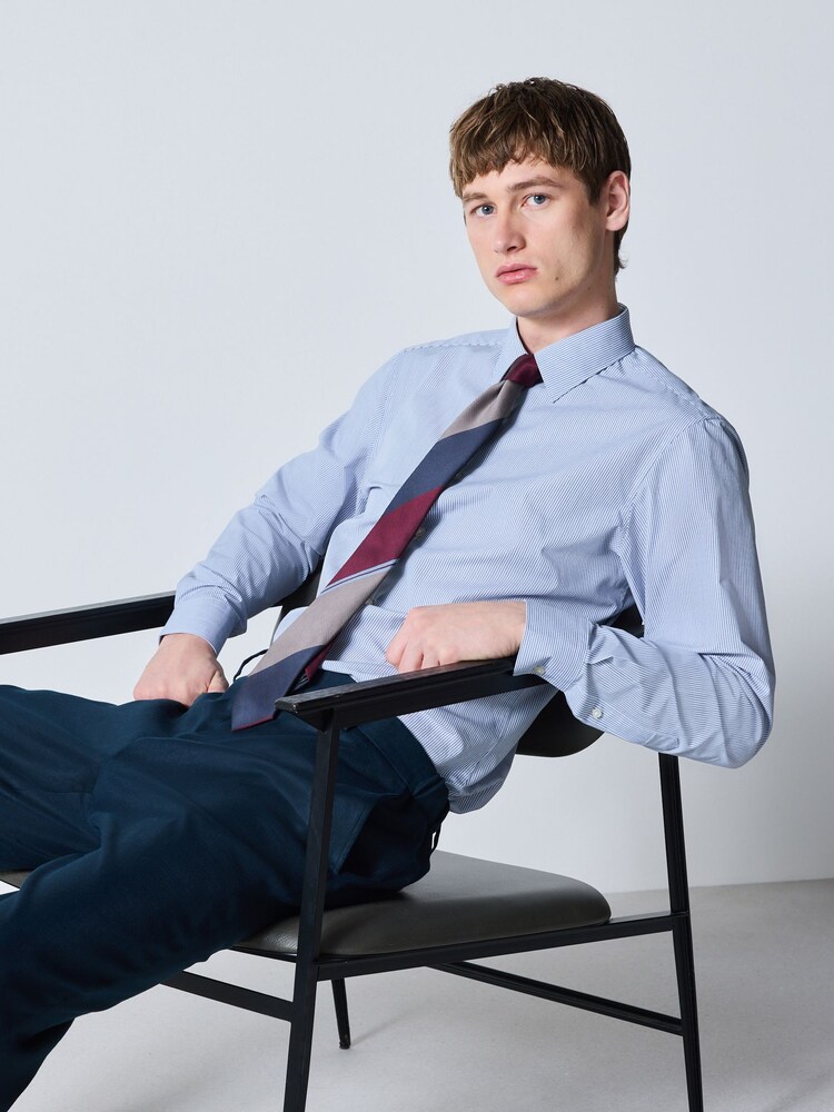 Blue Shirt & Tie Set - Image 6 of 6