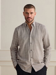 Neutral Signature Check Shirt - Image 2 of 8