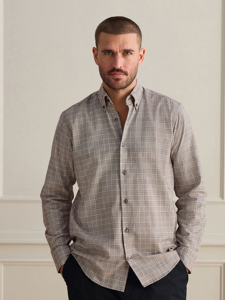 Neutral Signature Check Shirt - Image 2 of 8