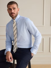 Blue Signature Shirt and Tie Set with Pin - Image 1 of 8