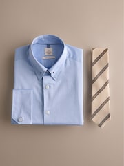Blue Signature Shirt and Tie Set with Pin - Image 6 of 8