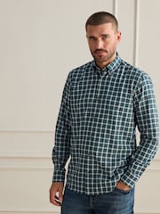 Green Signature Check Shirt - Image 1 of 8