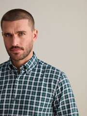 Green Signature Check Shirt - Image 5 of 8