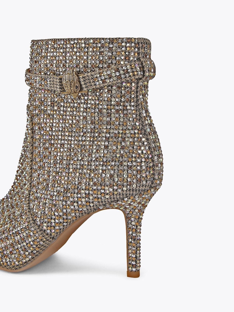 Kurt Geiger London Cream Kensington Ankle Boots - Image 4 of 4 Kurt Geiger London Cream Kensington Ankle Boots - Image 4 of 4