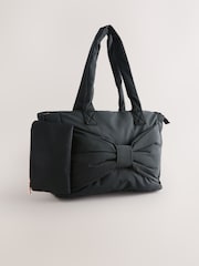 Black Bow Tote Bag - Image 1 of 7