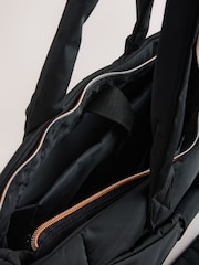 Black Bow Tote Bag - Image 4 of 7