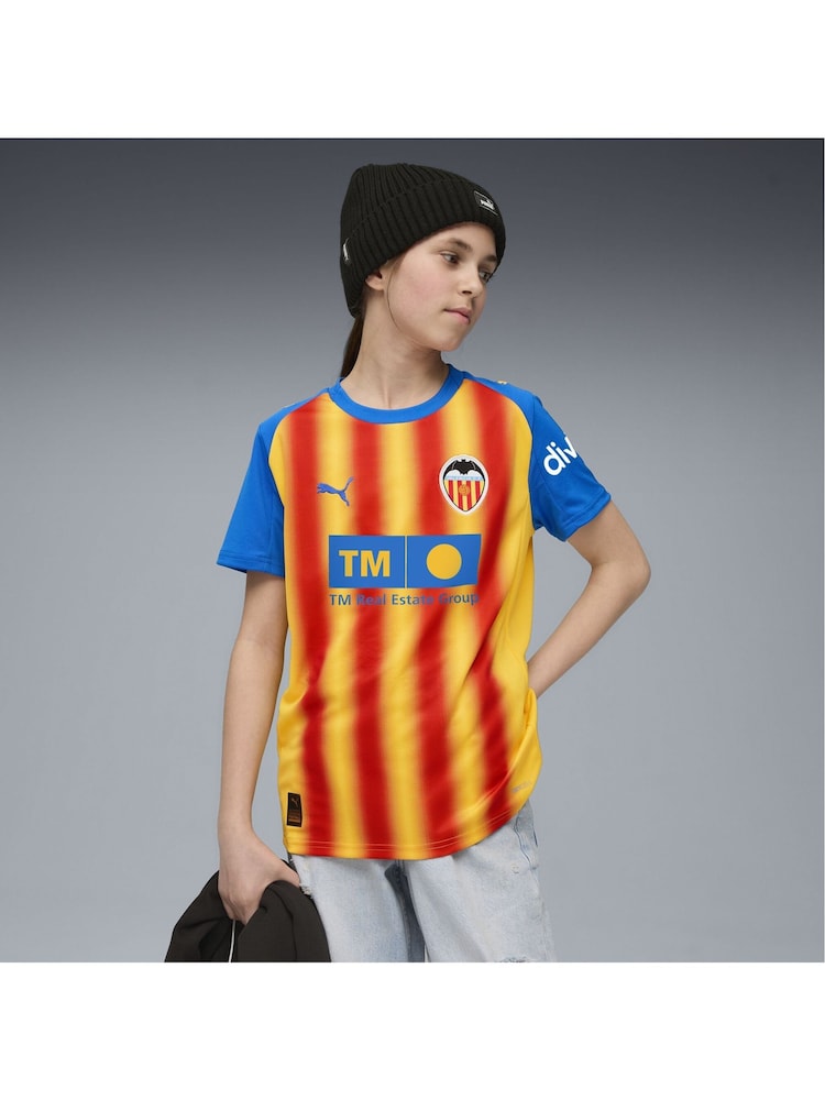 Puma Yellow Valencia CF 25/26 Third Jersey - Image 1 of 6 Puma Yellow Valencia CF 25/26 Third Jersey - Image 1 of 6