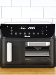 Haden Black 12L Dual Drawer Air Fryer - Image 3 of 3