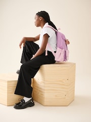 Lilac Purple Capybara Keyring Pocket Backpack - Image 4 of 9