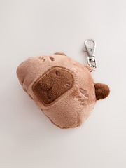 Lilac Purple Capybara Keyring Pocket Backpack - Image 9 of 9