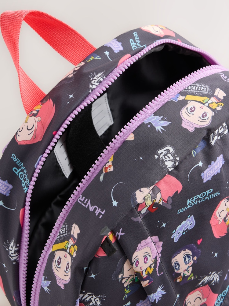 Black/Purple K-Pop Demon Hunters Backpack - Image 10 of 10