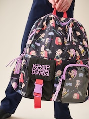 Black/Purple K-Pop Demon Hunters Backpack - Image 3 of 10