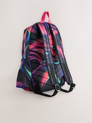 Black/Purple Wave Backpack - Image 5 of 8