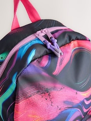Black/Purple Wave Backpack - Image 7 of 8